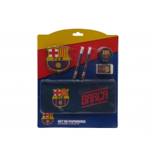 FC Barcelona Set de Papelería c/ Portatodo