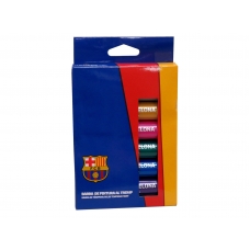 FC Barcelona 6 Témperas en Barra de Colores Metálicos
