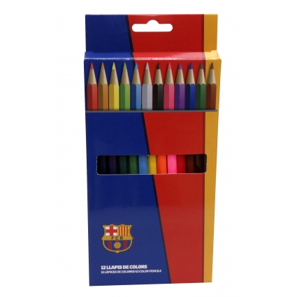 FC Barcelona 12 Lápices de Colores
