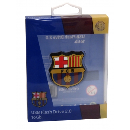 FC Barcelona Pendrive Rubber16gb  Escudo