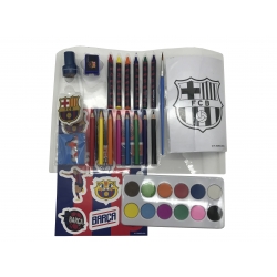 FC Barcelona Set de Actividades 38 Piezas Hucha FC Barcelona Set de Actividades 38 Piezas Hucha