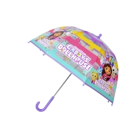 Gabby Paraguas Manual Infantil Transparente Burbuja 48 cm Gabby Paraguas Manual Infantil Transparente Burbuja 48 cm