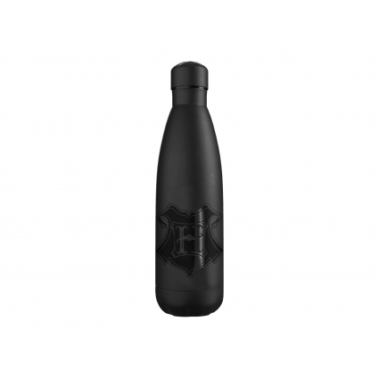 Harry Potter Botella Negra Rubberizada de Doble Pared