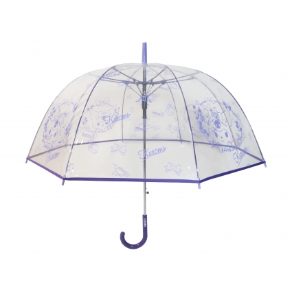 Kuromi Paraguas Manual Adulto  Transp. Burbuja 57 cm
