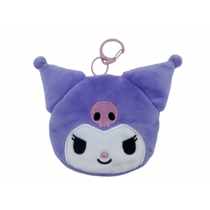 Kuromi Monedero Cara Lila