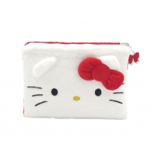 Hello Kitty Neceser Peluche Hello Kitty+ Kuromi Reversible