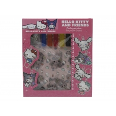 Hello Kitty Set Para Pintar Colgadores Decorativos
