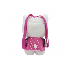 Hello Kitty Mochila Peluche 3D Rosa