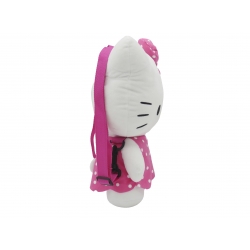 Hello Kitty Mochila Peluche 3D Rosa