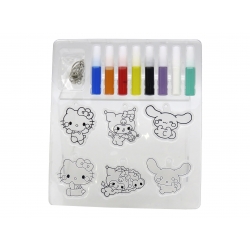 Hello Kitty Set Para Pintar Colgadores Decorativos