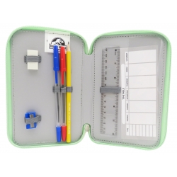 Jurassic World Plumier 3 Pisos con Material Escolar