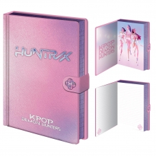 K-Pop Demon Hunters Cuaderno Premium con Cierre