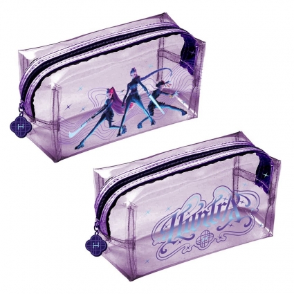 K-Pop Demon Hunters Portatodo Neceser Transparente Huntrix