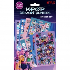 K-Pop Demon Hunters Set de 8 Láminas de Stickers