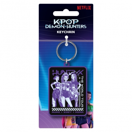 K-Pop Demon Hunters Llavero Rubber