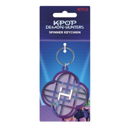 K-Pop Demon Hunters Llavero Spinner Huntrix
