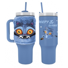 K-Pop Demon Hunters Vaso con Forro de Peluche Derpy 1,2L K-Pop Demon Hunters Vaso con Forro de Peluche Derpy 1,2L