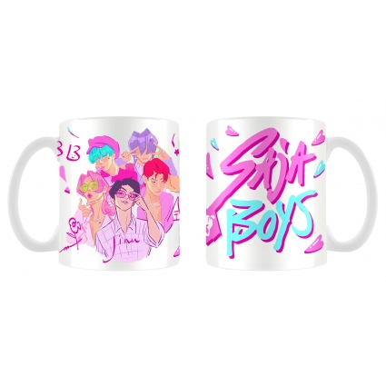 K-Pop Demon Hunters Taza Cerámica 325ml Saja Boys K-Pop Demon Hunters Taza Cerámica 325ml Saja Boys