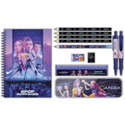 K-Pop Demon Hunters Set de Papelería Deluxe