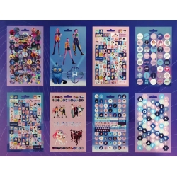 K-Pop Demon Hunters Set de 8 Láminas de Stickers