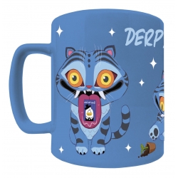 K-Pop Demon Hunters Taza con Forro de Peluche Derpy