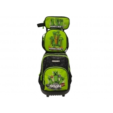 Minecraft Set Trolley Compacto 3 Pcs