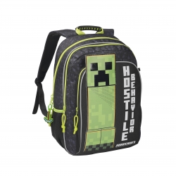Minecraft  Mochila Escolar Adaptable a Trolley - Hostile Behavior