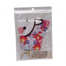 Mascarilla de Tela Estampado de Flores Molang