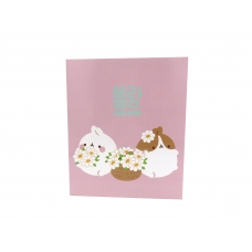 Molang Carpeta 4 Anillas - Blossom