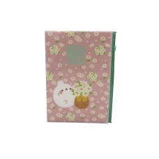 Molang Libreta Plastificada con Bolsillo - Blossom