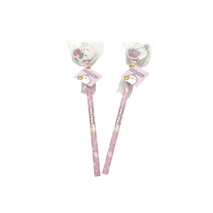 Molang Lápiz con Goma Decorada - Blossom