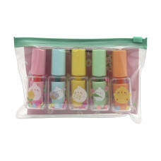 Molang Set de 5 Marcadores con Forma de Pintauñas - Blossom