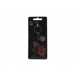 NFL Falcons Llavero de Rubber