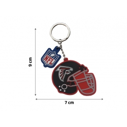NFL Falcons Llavero de Rubber
