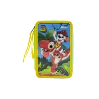Paw Patrol Plumier 3 Pisos con Material Escolar Paw Patrol Plumier 3 Pisos con Material Escolar