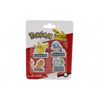 Pokémon Set con 4 Gomas de Borrar Pokémon Set con 4 Gomas de Borrar