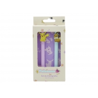 Pokémon Set de 2 bolígrafos con clip decorativo Colección Flowers Pokémon Set de 2 bolígrafos con clip decorativo Colección Flowers