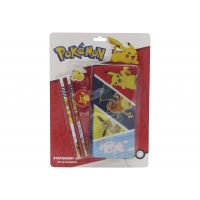 Pokémon Set de Papelería Portatodo Triple Pokémon Set de Papelería Portatodo Triple