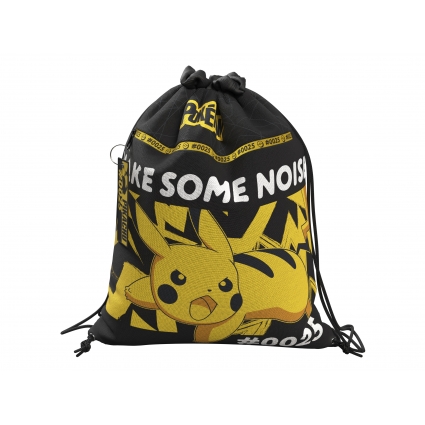 Pokémon Mochila Saco -Twilight Champions Pikachu