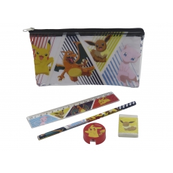 Pokémon Portatodo c/ Material Escolar