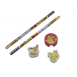 Pokémon Set 5 piezas de Papelería