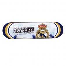 Real Madrid Perchero de Pared de Madera