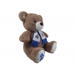 Real Madrid Peluche Osito con Bufanda 32cm