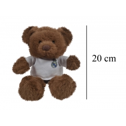 Real Madrid Peluche Osito Camiseta 20 cm Real Madrid Peluche Osito Camiseta 20 cm