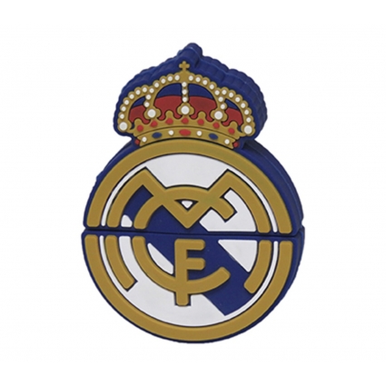 Real Madrid Pendrive Rubber 16gb Escudo Real Madrid Pendrive Rubber 16gb Escudo