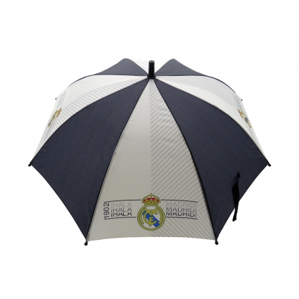 Real Madrid Paraguas Automático 54 Cadete Poliéster Real Madrid Paraguas Automático 54 Cadete Poliéster
