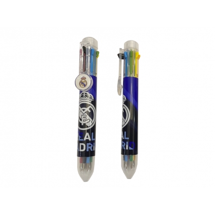 Real Madrid Bolígrafo 8 Colores