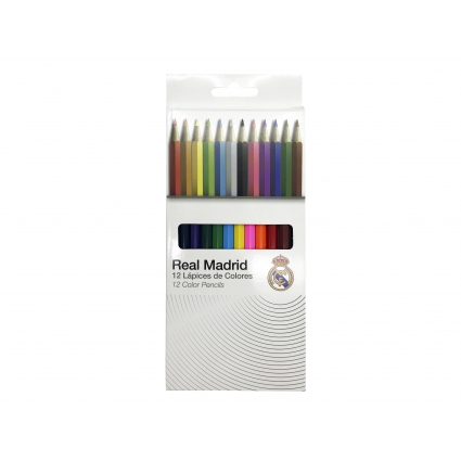 Real Madrid 12 Lápices de Colores