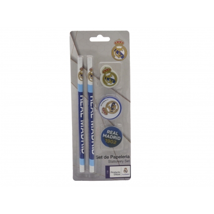Real Madrid Set 5 piezas de Papelería