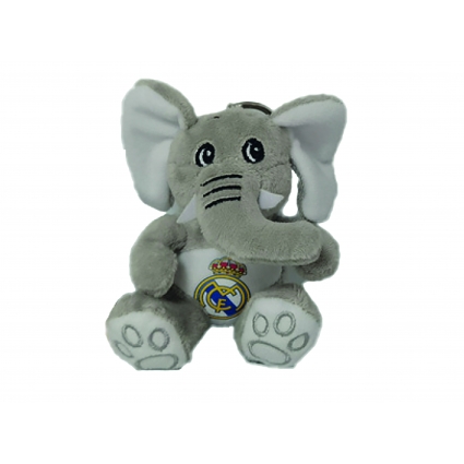 Real Madrid Llavero Elefante de Peluche Real Madrid Llavero Elefante de Peluche
